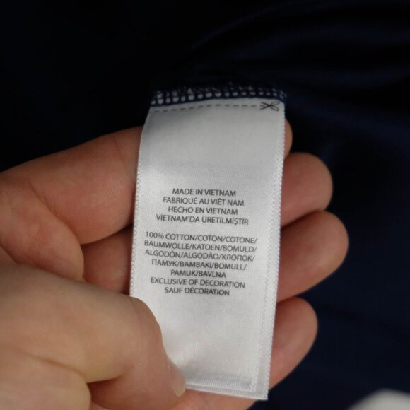 Polo Ralph Lauren Sweater Mens XXL 2XL Navy Blue Downhill Racing Athletic - Picture 10 of 10